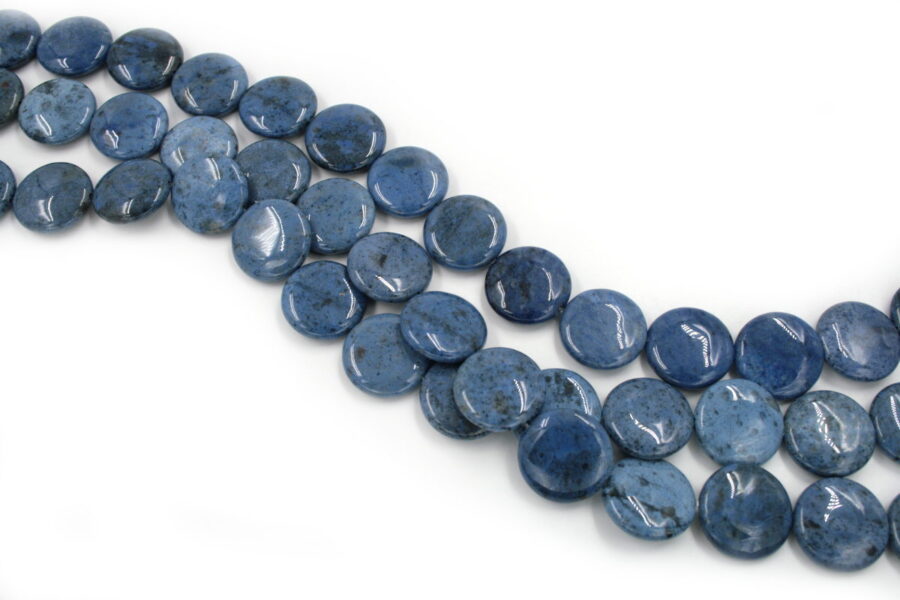 dumortierite fili monete 30mm