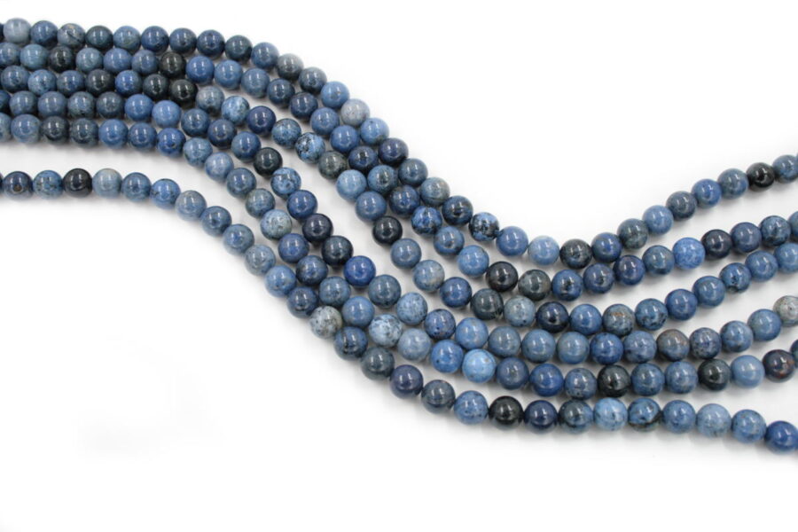 Dumortierite fili tondi 6mm a 20mm