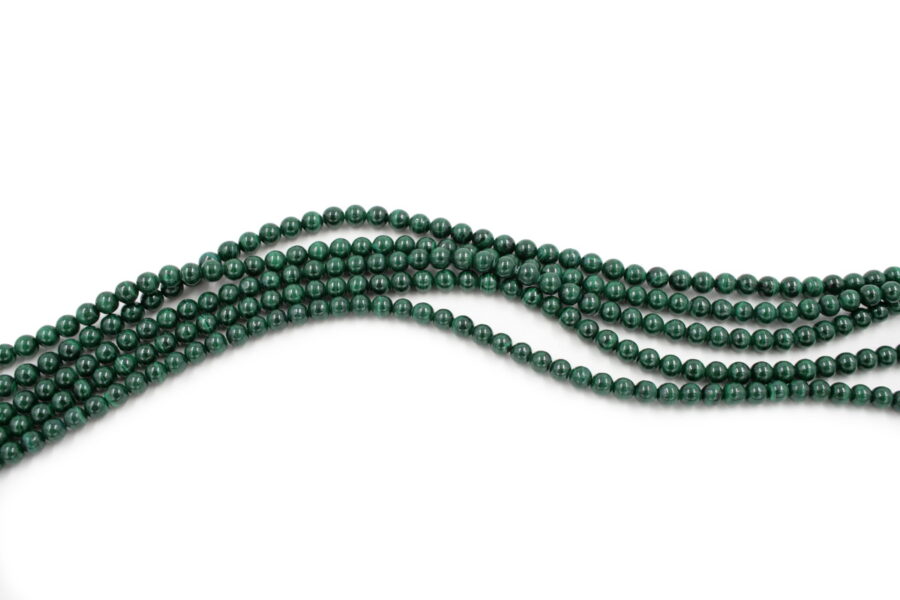 Malachite fili round 6mm