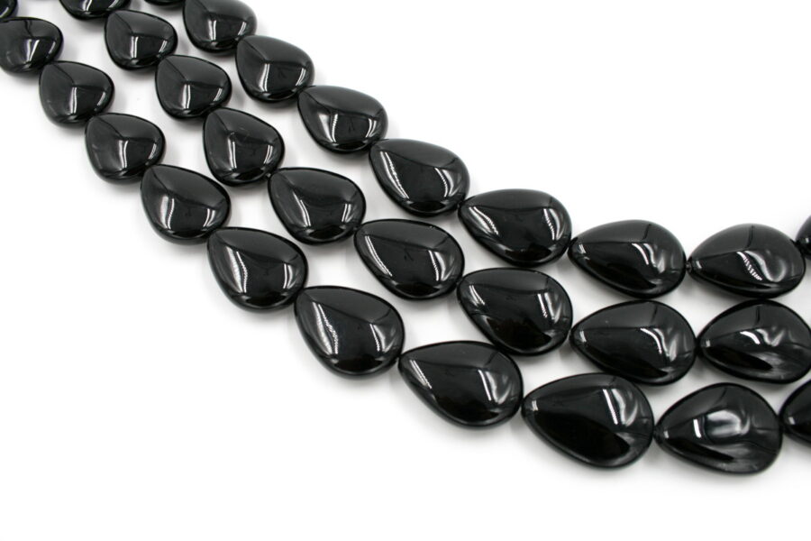 Onice fili flat drop 30x22mm