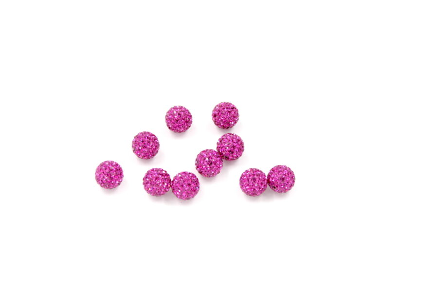 zirconi sfere FP 12mm FUCSIA
