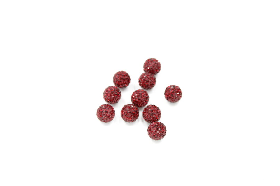 zirconi sfere ½ foro 14mm RUBINO