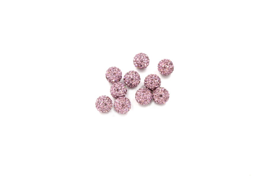 zirconi sfere ½ foro 14mm LIGHT AMETHYST