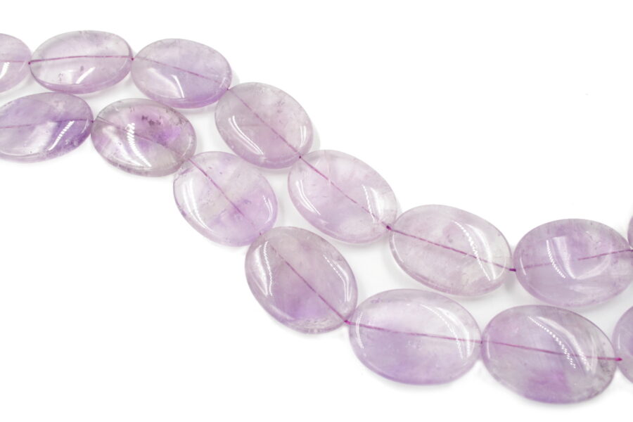 Ametista fili flat oval 40x30mm