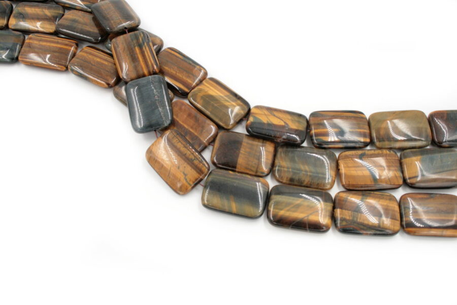 brown tiger eye fili rettangoli 40x30mm