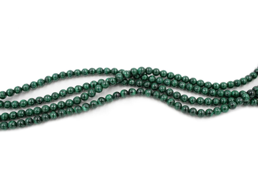 Malachite fili round 8mm