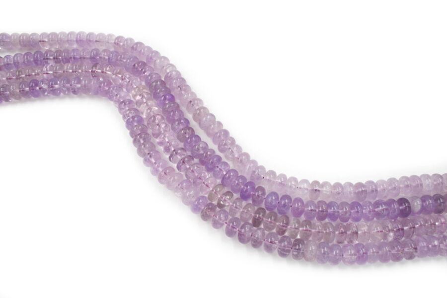 Ametista fili rondelle 10x5mm