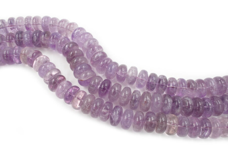 Ametista fili rondelle 20x10mm
