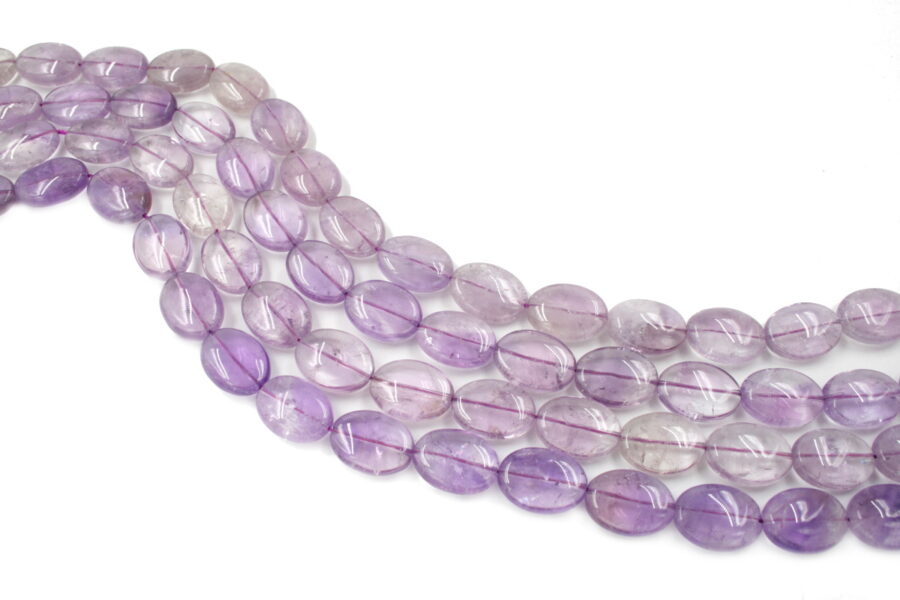 Ametista fili flat oval 20x15mm