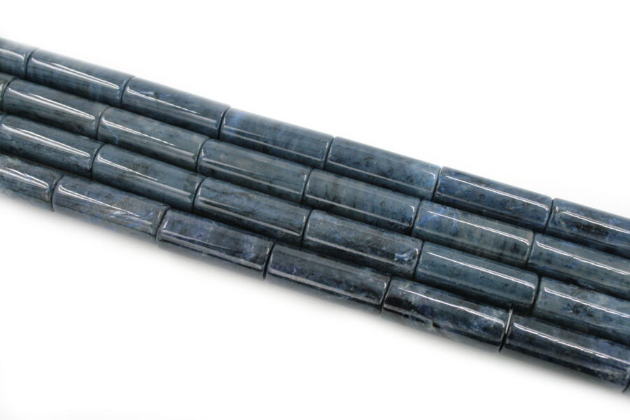 dumortierite fili cilindri 40x15mm