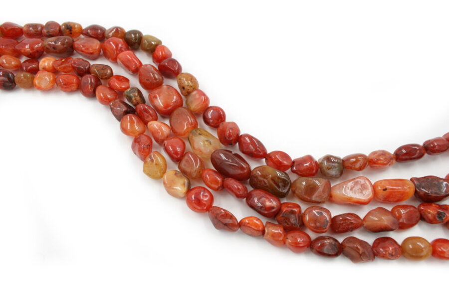 Agata rossa fili sassi multicolor varie misure