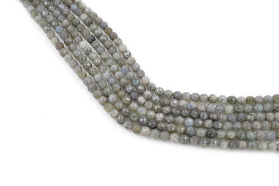 labradorite fili round sfaccettati 6mmAA