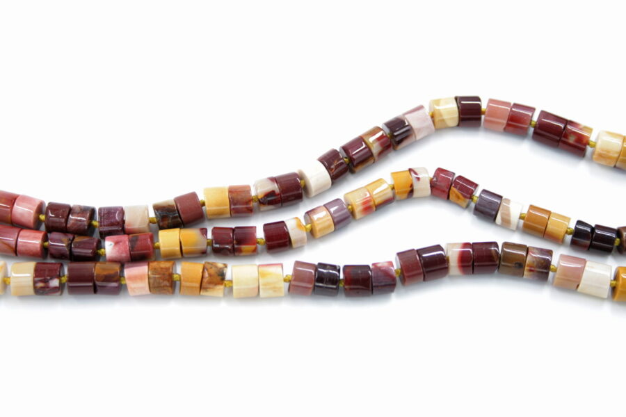 mookaite fili rondelle 7-8mm