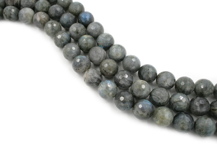 labradorite fili round sfaccettati 20mmAA