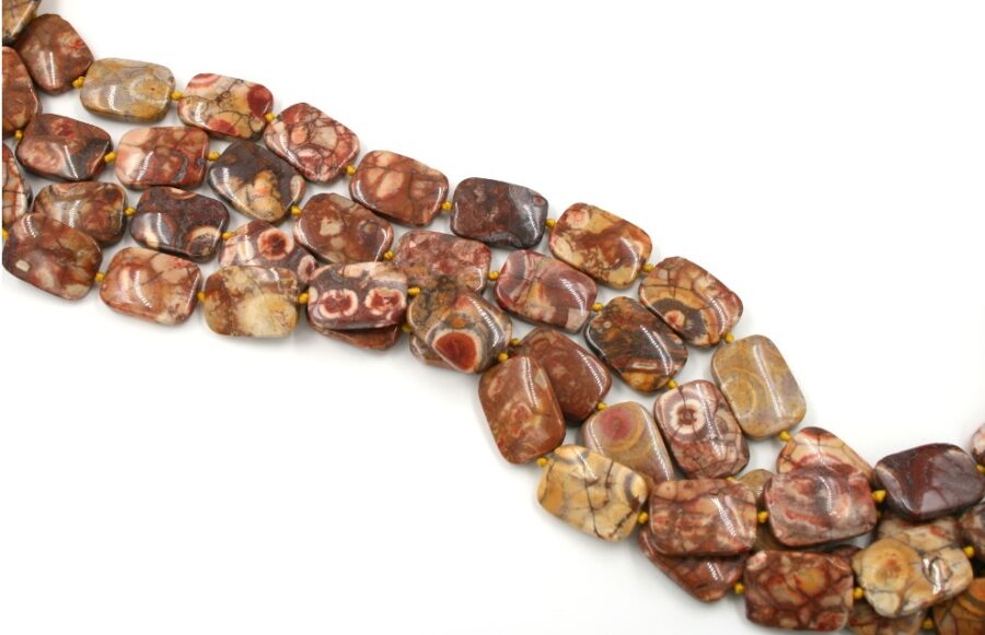 rhyolite fili rettangoli 25x18mm