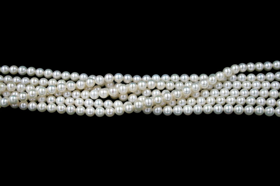Perle d'acqua Dolce fili round 5½-6mm