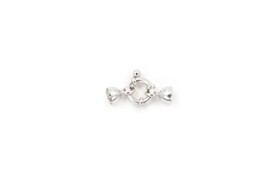 Argento chiusura 10mm coppiglia 6mm RH +/-1.5Gr