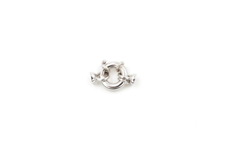 Argento chiusura 14mm coppiglia 6mm RH +/3.2Gr