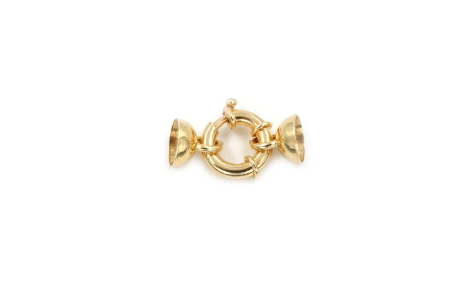 Argento chiusura 14mm coppiglia10mm Dorata NR