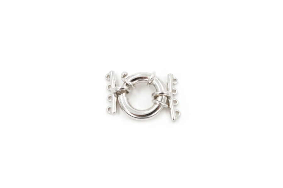 Argento chiusura 4 ganci RH +/-6Gr.