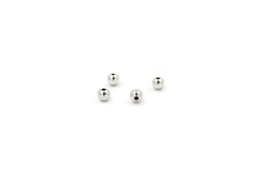 Argento pallina liscia 3mm +/-0.06Gr.