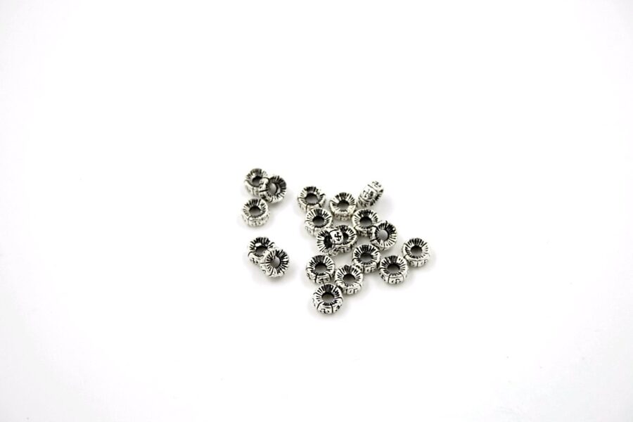 Argento distanziatori rondelle 5½-2½mm