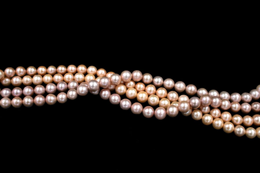 Edison Pearls fili round 10-11mm - Color Naturale