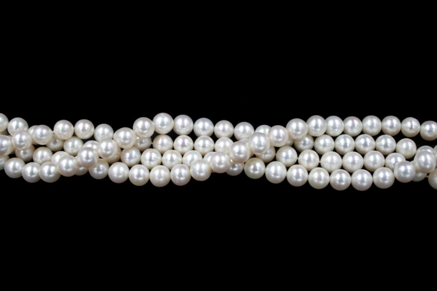 Perle d'acqua Dolce fili round 8-8½mm