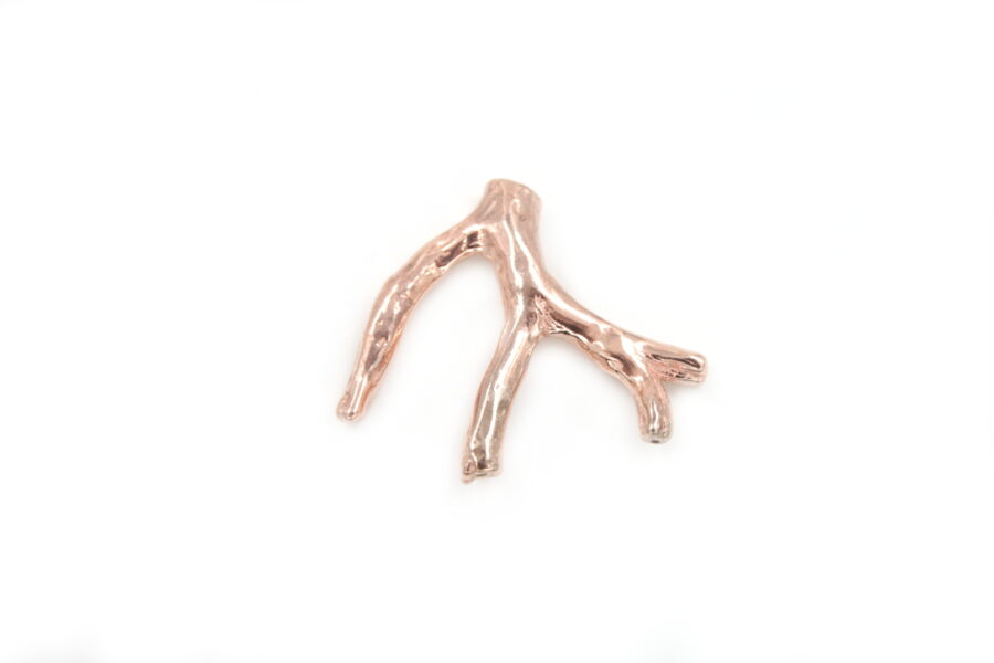 Distanziatore ramo corallo Rosa +/-2.2Gr