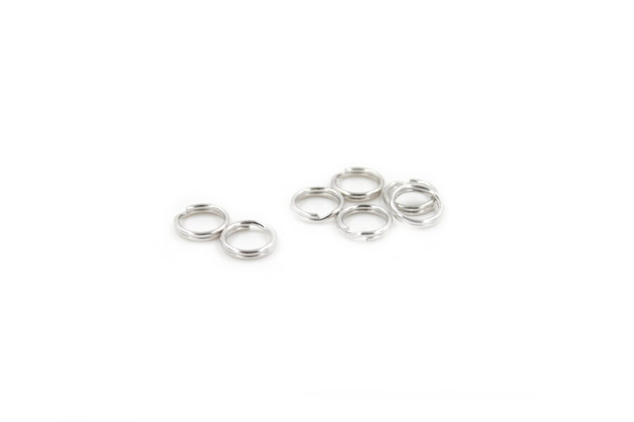 Argento 925 anelli brisè 8mm - immagine 2