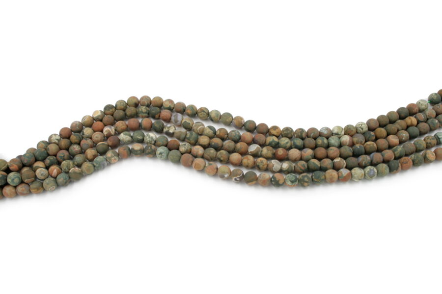 Ryolite fili round 8mm - Satinato