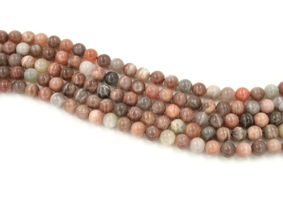 Moonstone fili round 12mm - AA