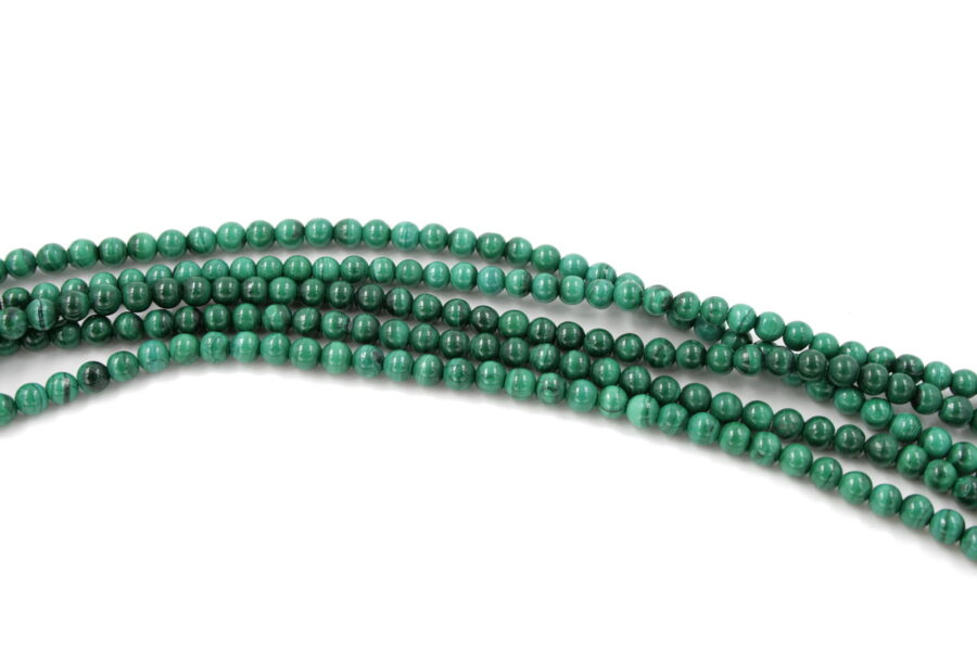 Malachite fili round 5mm