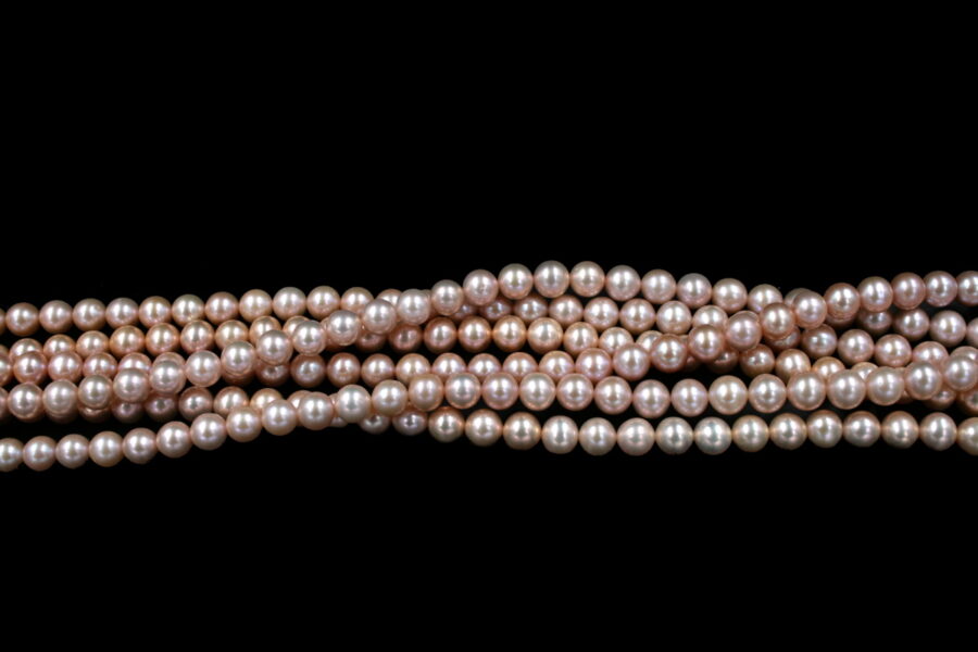 Perle d'acqua Dolce fili round 7½-8mm - Naturali