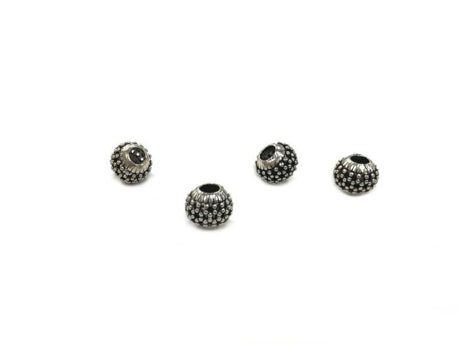 Argento 925‰ distanziatori Sfere 8mm - immagine 2