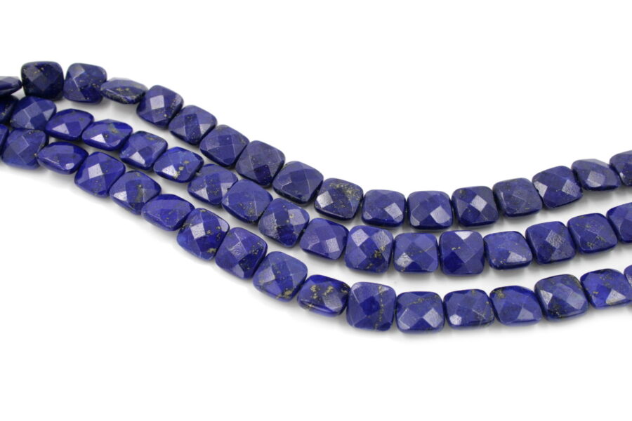 Lapis fili Quadrati sfaccettati 10mm - Qualità-AAA
