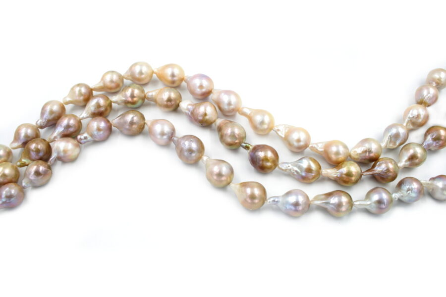 Edison Pearl fili barocchi 15-17mm - Color Naturale