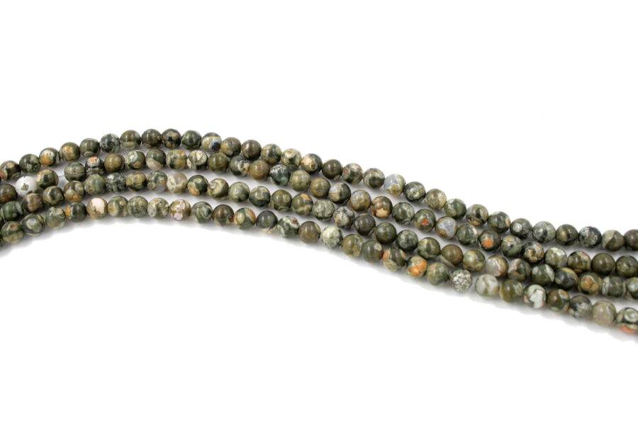 Rhyolite fili round 6mm - immagine 2