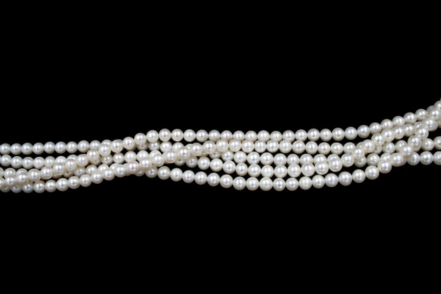 Perle d'acqua Dolce fili round 6-6½mm