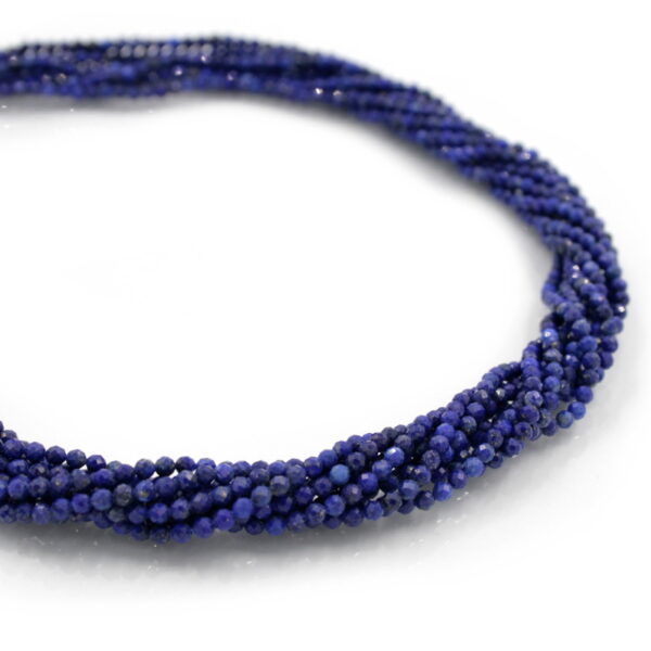 Lapis filo tondo sfaccettato 3mm &ndash; AA