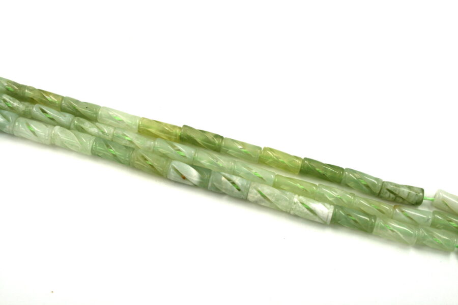 new jade fili cilindri spirale 7x17mm