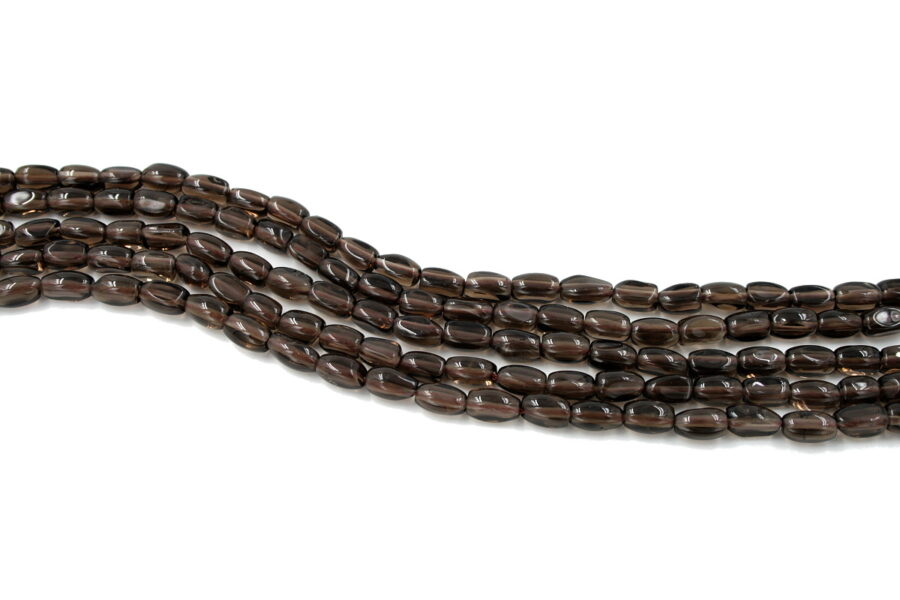 Quarzo fumè fili sassolini 8x4mm