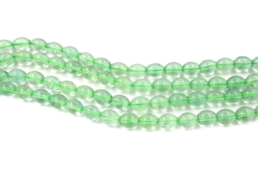 Fluoirite fili olive 10x8mm