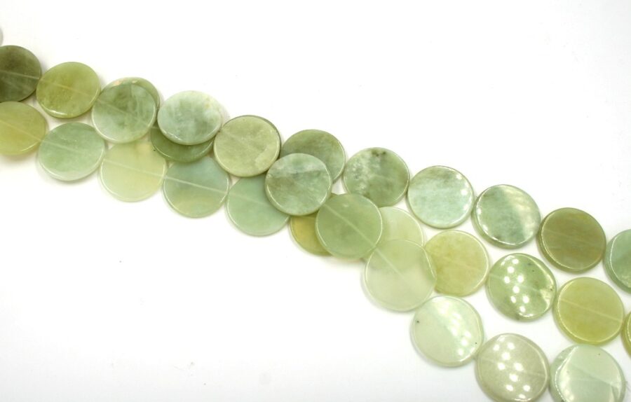 new jade fili monete 30x3mm