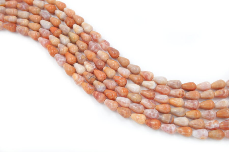 fire agate fili drop 12x8mm F/P