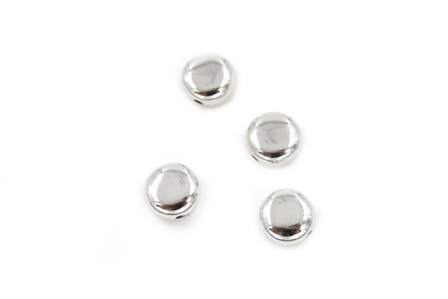 Argento tramezzi bottoni 11mm RH+/-1Gr - immagine 2