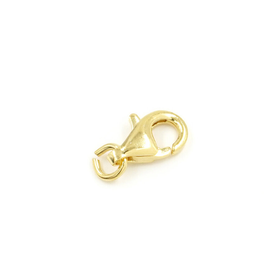 Argento 925 chiusura da 4x8mm a 9x16mm – Dorato