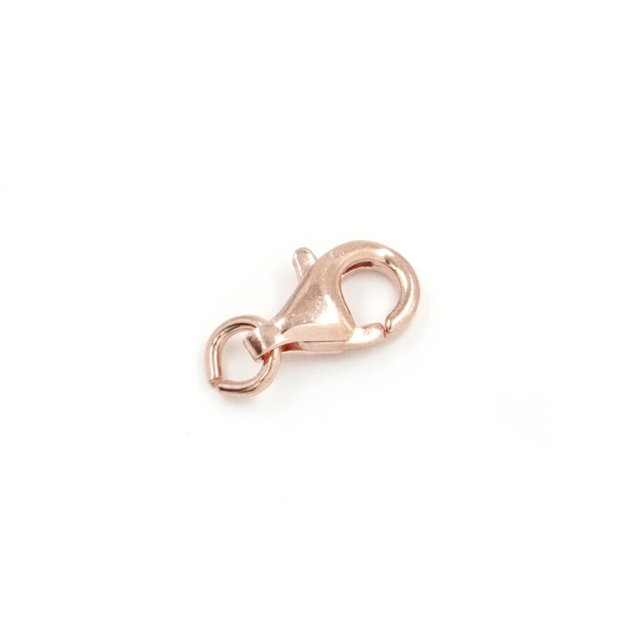 Argento 925 chiusura da 4x8mm a 9x16mm – Rosato