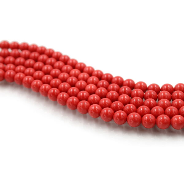 Pasta di corallo fili round 6mm – Filo 40cm