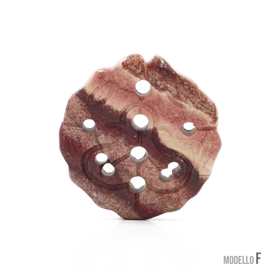 Piastra traforata in pietra dura vari materiali 35mm - immagine 6